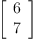 
\label{eq3}\left[ 
\begin{array}{c}
6 
\
7 

