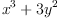 x^3 + 3y^2