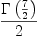
\label{eq38}{\Gamma \left({7 \over 2}\right)}\over 2