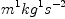 
\label{eq5}{{m_{\ }^{1}}{kg_{\ }^{1}}}{s_{\ }^{- 2}}