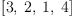 
\label{eq15}\left[ 3, \: 2, \: 1, \: 4 \right]