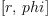 
\label{eq10}\left[ r , \: phi \right]