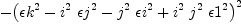 
\label{eq69}-{{\left({{�� k}^{2}}-{{i^{2}}\ {{�� j}^{2}}}-{{j^{2}}\ {{�� i}^{2}}}+{{i^{2}}\ {j^{2}}\ {{�� 1}^{2}}}\right)}^{2}}