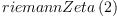 
\label{eq2}riemannZeta \left({2}\right)