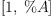 
\label{eq9}\left[ 1, \: \%A \right]