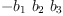
\label{eq10}-{{b_{1}}\ {b_{2}}\ {b_{3}}}