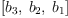 
\label{eq9}\left[{b_{3}}, \:{b_{2}}, \:{b_{1}}\right]