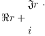
\label{eq4}\begin{array}{@{}l}
\displaystyle
� � r +{
\begin{array}{@{}l}
\displaystyle
�� � r \  \cdot 
\
\
\displaystyle
i 
