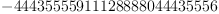 
\label{eq24}-{44435555911128888044435556}