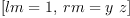 
\label{eq5}\left[{lm = 1}, \:{rm ={y \  z}}\right]