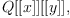 Q[[x]][[y]],