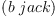 
\label{eq6}\left(b \  jack \right)