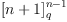 [n+1]_q^{n-1}