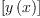 
\label{eq4}
\left[ y\left(x
 \right) \right]
