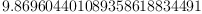 \displaylines{\qdd
9.869604401089358618834491
\cr}
