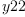 
\label{eq5}y 22