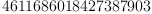 
\label{eq1}4611686018427387903