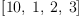 
\label{eq17}\left[{10}, \: 1, \: 2, \: 3 \right]