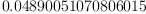 
\label{eq4}0.04890051070806015