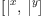 
\label{eq5}\left[{|_{\ }^{x}}, \:{|_{\ }^{y}}\right]