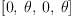 
\label{eq18}\left[ 0, \: \theta , \: 0, \: \theta \right]