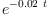 
\label{eq1}{e}^{-{{0.02}\  t}}