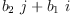
\label{eq11}{{b_{2}}\  j}+{{b_{1}}\  i}