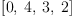 
\label{eq13}\left[ 0, \: 4, \: 3, \: 2 \right]