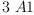 
\label{eq7}3 \  A 1