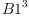 
\label{eq3}{B 1}^{3}