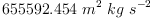 
\label{eq3}{655592.454}\ {{{m}^{2}}\  kg \ {{s}^{- 2}}}