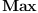 
\label{eq6}\hbox{\axiomType{Max}\ }