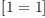 
\label{eq8}\left[{1 = 1}\right]